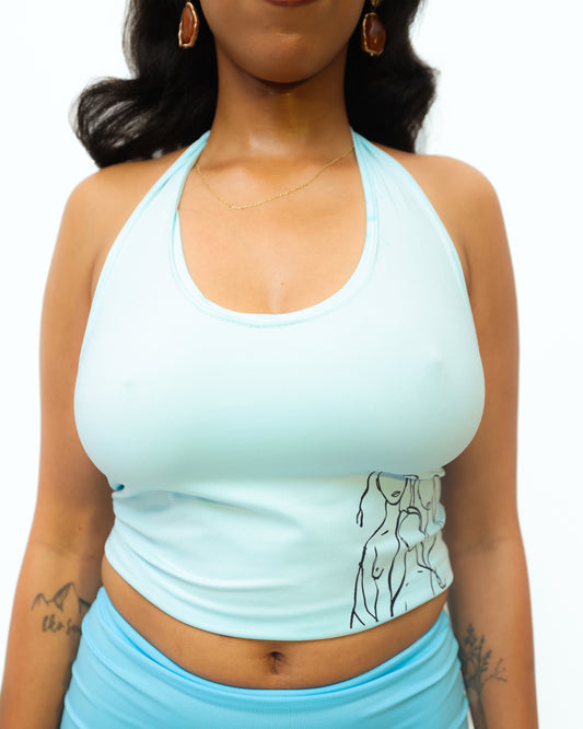 Sennati X Gikenno Crop Top